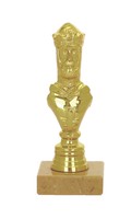 Pokal Schachfigur auf Marmor inkl.Gravur jetzt nur 6,95 EUR