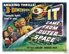 IT CAME FROM OUTER SPACE LOBBY CARD POSTER HS-B 1953 RICHARD CARLSON