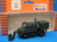 Roco 578 Unimog  Bergeräumgerät