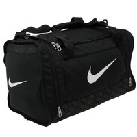 Nike Brasilia Small Grip Bag Sporttasche Tasche Duffel schwarz NEU