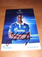  Autogrammkarte J. Matip,S04, FC Schalke 04, VFL, HSV, BVB; BMG,Hertha  BSC, 