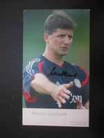 8388 Werner Leuthard FC Bayern München original signierte Autogrammkarte