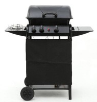 Tepro 3133 Gasgrill Norton - 2-Brenner mit Seitenkocher - Grill