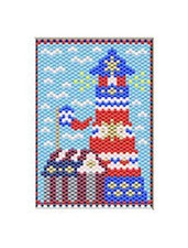 Sea To Shining Sea~Pony Bead Banner Pattern Only