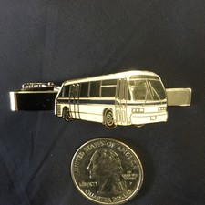 Vintage Rts Bus Tie Clip Hard To Find .