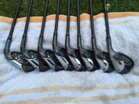 Taylor Made Burner 2.0 Superfast 4-PW + SW, R-Flex, 8 Schläger -- Guter Zustand