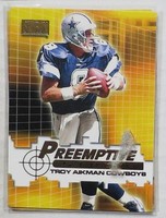 TROY AIKMAN - Skybox 2000 Preemptive Strike #P8 Insert (Dallas COWBOYS)