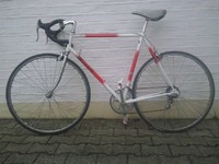 Rennrad Enik Ra.Hö.;58 cm Shimano 600 / ital. cr-moly Rahmen /CAMPA Sattelstütze
