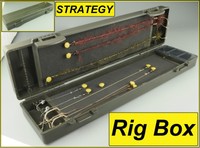 Strategy Rig Box Carp für Rigs Vorfächer Montagen Stiffrigs Haken Wirbel Ringe