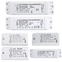 LED Leuchtmittel Trafo DC 12V 6 - 60W EMC Netzteil 100 - 240V ohne Mindestlast 