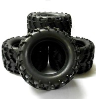 BS904-015 1/8 Maßstab RC Monster Truck Offroad Gummi Reifen Räder x 4