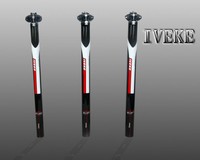 IVEKE Rennrad Fahrrad MTB 3K carbon Sattelstütze Kohlefaser 27.2 30.8 31.6 mm