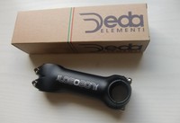 DEDA Logo Ahead Vorbau 1 1/8" 110 mm -10° +10° schwarz mattschwarz  26 mm Klemm.
