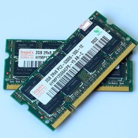 Hynix 4GB 2x2GB PC2-5300 DDR2-667 667Mhz 200pin DDR2 Laptop 4G Memory SODIMM RAM