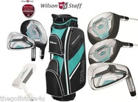 Wilson Prostaff HDX DAMEN Graphit Komplett Golf Schläger Set & De luxe