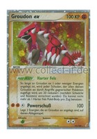 Pokemon EX Crystal Guardians 93/100 - Groudon ex Deutsch