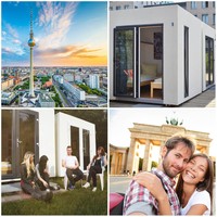 WOW - Cube Lodges Berlin MITTE DEAL - 2ÜN2P zentral im modernen Cube