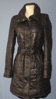 MILESTONE EDEL LUXUS WEICHES LAMMNAPPA LEDER MANTEL LEATHER COAT GR. S/ 36/ UK-1