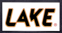 RADSPORT AUFKLEBER / DECAL "LAKE"