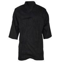 Gi aus 100% Baumwolle schwarz verschiedene Größen für Aikido und Kendo NEU