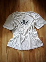 SKULL*T- Shirt*weiß`* Gr.L/XL* Organic Cotton*sehr guter Zustand*by TRUE BALANCE