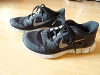 Nike Free Run 3, Damen , schwarz, Gr. 38,5