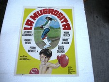 LA MUGROSITA , PEDRITO FERNÁNDEZ, ORIGINAL VINTAGE MEXICAN LOBBY CARD