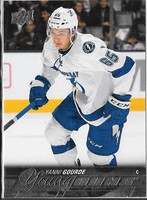 2015-16 Upper Deck Update Young Guns Yanni Gourde