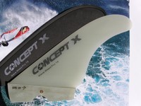 Concept X Seegras Finne G-10 Weed Wave 190 PB  Powerebox    NEUincl. Schutzhülle