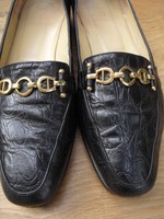 edle , klassische* Aigner*-Lederschuhe/Slipper, schwarz ,Gr. 36,5 (37), TOP !!