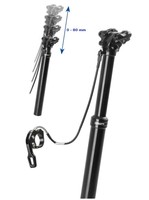 Mighty SP80R Sattelstütze Stufenlos Höhenverstellbar 27,2mm mit Fernbedienung