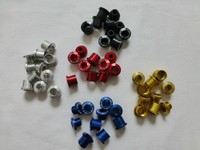 Token Kettenblattschrauben Eloxiert für Shimano Sram Truvativ FSA Kurbeln Alu