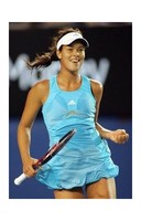 ADIDAS Tenniskleid Dress türkis ANA IVANOVIC Clima365 Inbra S/38 ClimaCool