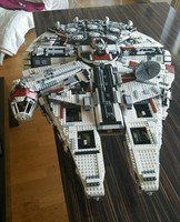 LEGO Starwars 10179 Millenium Falcon Radar Dish 10x10 light bluish gray