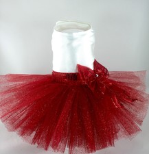 New listing
New Pet Dog dress White & Red Glitter tutu Xxs Xs Small Medium
