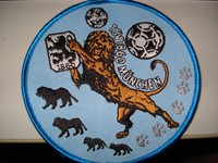 Aufnäher LÖWE TSV 1860 München ca.10 cm Fussball 