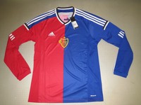 Spieler Trikot FC Basel Home LS 14/15 Orig adidas Gr. L neu player issue