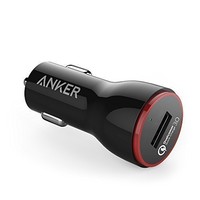 Anker PowerDrive+ 1 Premium QC 3.0 24W 1-Port USB Kfz für alle Geräte Schwarz