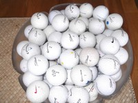 50 Golfbälle, Markenmix, AAAA-AAA auch Callaway. Titleist, Nike