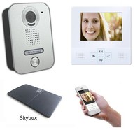 4 Zoll LCD Monitor Türsprechanlage Video Gegensprechanlage WLAN Schnittstelle
