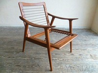 Exklusiver Easy Chair Teak Teakholz FREDRIK KAYSER Norway Lounge 50er 60er