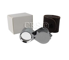 Jewelers Loupe 10X Premium Magnifier Hastings Triplet Optics Professional Grade