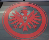 Eintracht Frankfurt SGE Aufkleber Riesig Adler Wappen 65 cm