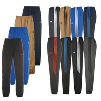 Adidas Herren 3 Streifen Hose Trainingshose Jogginghose Sporthose S M L XL XXL 