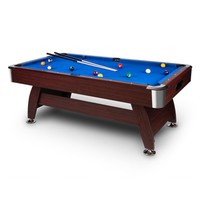 7 ft. Profi Pool Billardtisch Billard Billiard Modell "Brighton" + Zubehörset