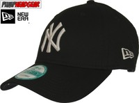 New Era 940 Liga Einfach NY Yankees Verstellbar Schwarz Baseball Kappe