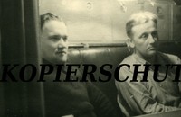 U-BOOT-KRIEG FOTO U 37 WERNER  HARTMANN UND NICO CLAUSEN IN OFFIZIERMESSE 1940