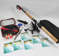 HERINGS - ANGELSET Rute + Rolle + Zubehör ~mp223