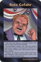 Illuminati INWO Card Rote Gefahr - Red Scare german limited Mint 36