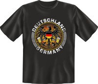 FUN SHIRT - T-SHIRT - DEUTSCHLAND - GERMANY  - GR S-M-L-XL-XXL ;NEU  (1799)